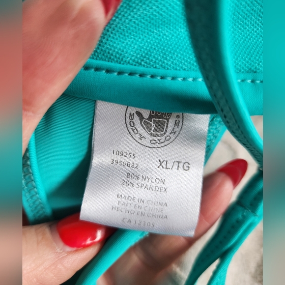 Bodyglove Turquoise Two Piece Bikini - Picture 3 of 4